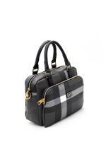 ⁦Silver & Polo - Black SP1018 Women's Handbag⁩ - الصورة ⁦2⁩