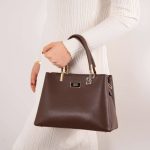 Silver & Polo -brown SP1098 Women's Handbag