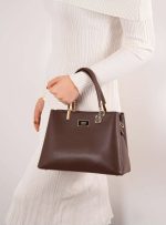 Silver & Polo -brown SP1098 Women's Handbag