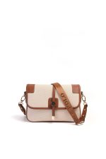 ⁦Silver&Polo Beige - Brown SP1182 Women's Crossbody Bag⁩ - الصورة ⁦3⁩