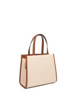 ⁦Silver & Polo Beige - Tan SP1188 Women's Handbag⁩ - الصورة ⁦2⁩