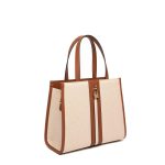 Silver & Polo Beige - Tan SP1188 Women's Handbag