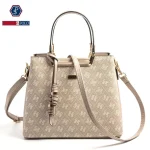 ⁦Silver & Polo Beige - Sand SP969 Women's Handbag⁩ - الصورة ⁦4⁩