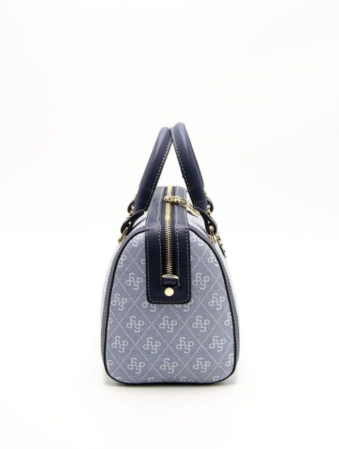 ⁦Silver & Polo Blue - SP1091 Women's Handbag⁩ - الصورة ⁦3⁩