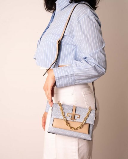 Silver & Polo Blue - beige SP1148 Women's Crossbody Bag