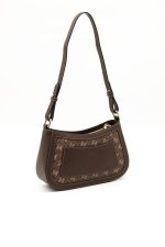 ⁦Silver & Polo Brown SP1132 Women's Crossbody Bag⁩ - الصورة ⁦3⁩