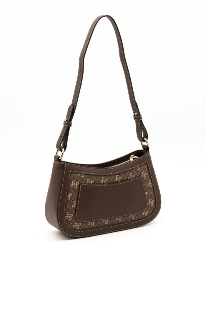 ⁦Silver & Polo Brown SP1132 Women's Crossbody Bag⁩ - الصورة ⁦3⁩