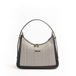 Silver & Polo Black White - Black SP1187 Women's Shoulder Bag