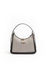 Silver & Polo Black White - Black SP1187 Women's Shoulder Bag