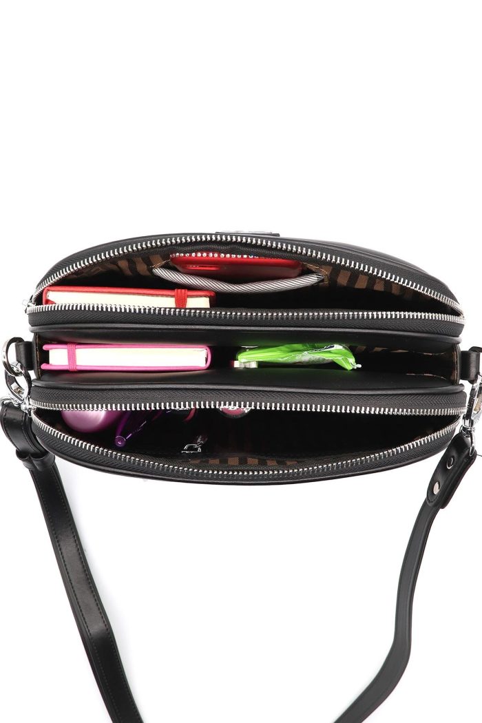 ⁦Silver & Polo White - Navy SP745 Women's Crossbody Bag⁩ - الصورة ⁦4⁩