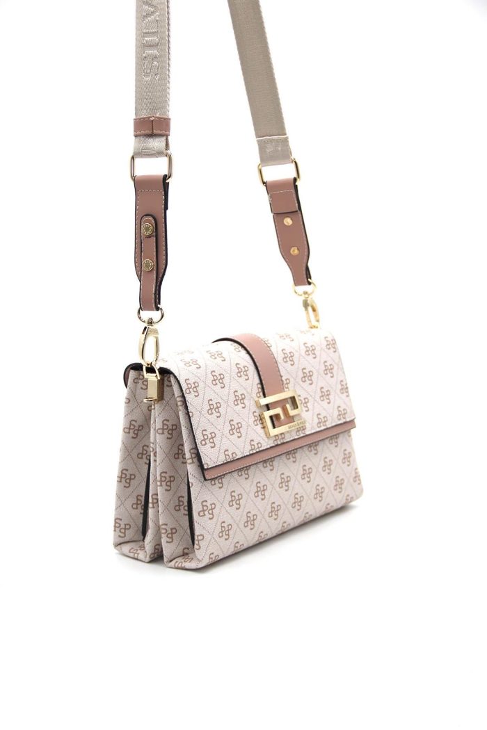 ⁦Silver & Polo Pink - SP1009 Women's Crossbody Bag⁩ - الصورة ⁦1⁩