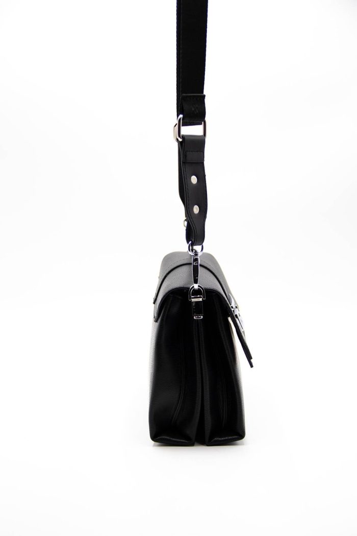 ⁦Silver&Polo Black - Black SP1009 Women's Crossbody Bag⁩ - الصورة ⁦3⁩