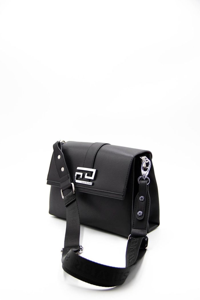 ⁦Silver&Polo Black - Black SP1009 Women's Crossbody Bag⁩ - الصورة ⁦4⁩