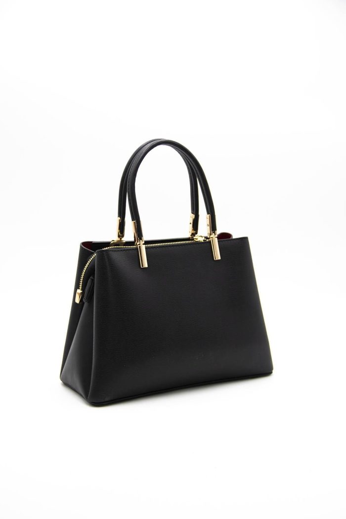 ⁦Silver & Polo Black - Black SP1098 Women's Handbag⁩ - الصورة ⁦2⁩