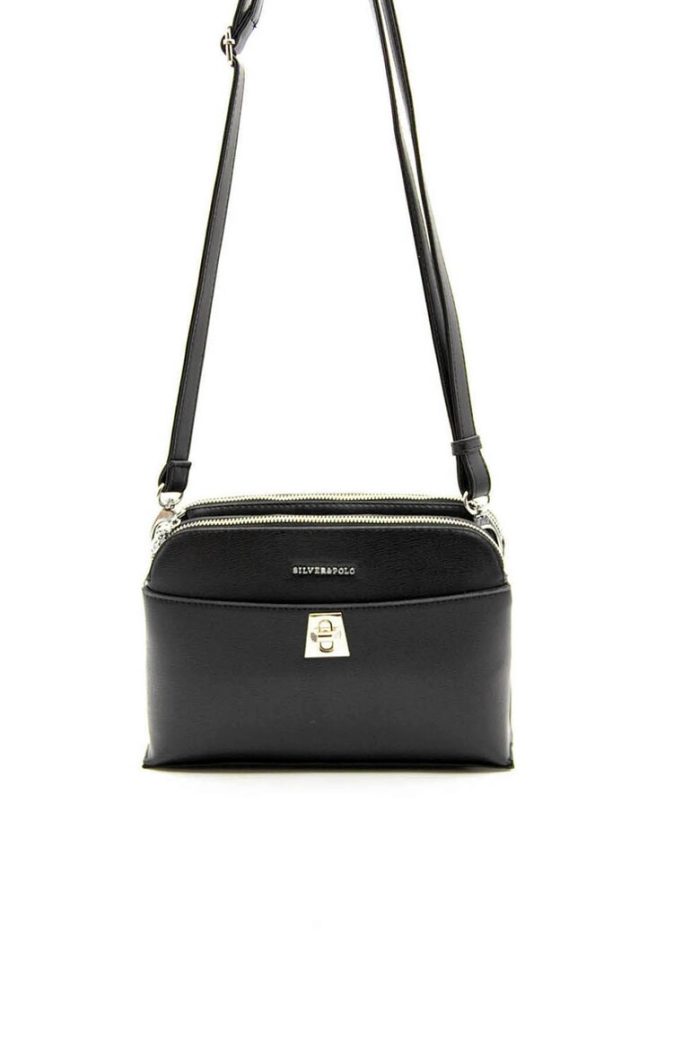 ⁦Silver&Polo Black SP623 Women's Crossbody Bag⁩ - الصورة ⁦1⁩