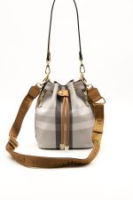 Silver & Polo -Light Grey SP1137 Women's Shoulder Bag