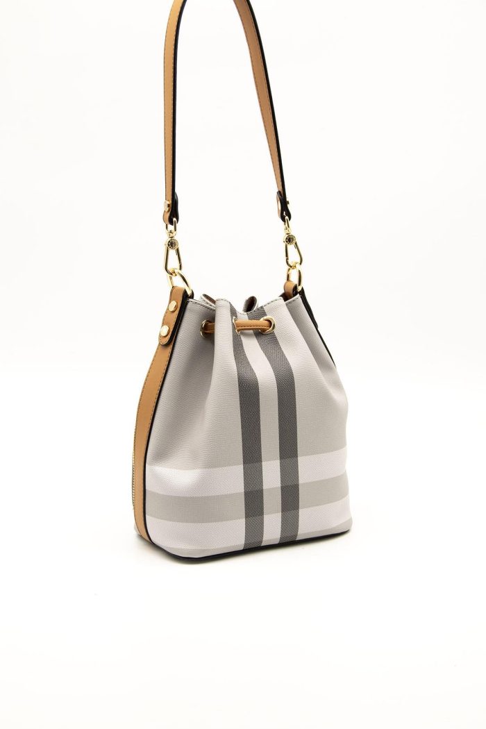 ⁦Silver & Polo -Light Grey SP1137 Women's Shoulder Bag⁩ - الصورة ⁦3⁩