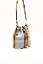 ⁦Silver & Polo -Light Grey SP1137 Women's Shoulder Bag⁩ - الصورة ⁦2⁩