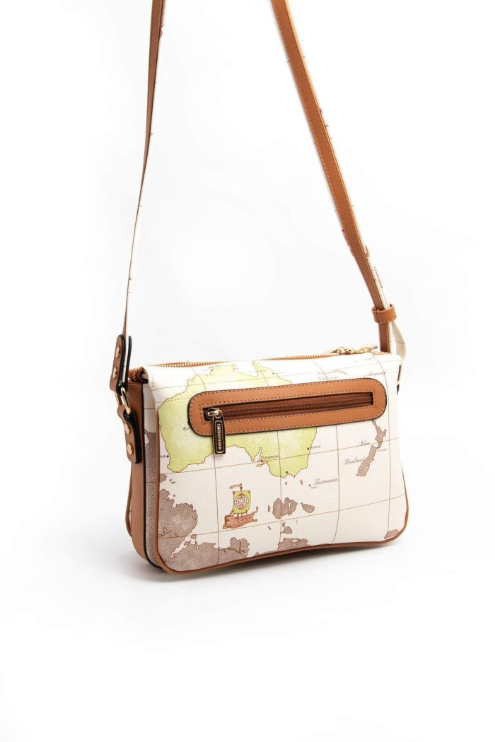 ⁦Silver & Polo Beige - Light Brown SP784 Women's Crossbody Bag⁩ - الصورة ⁦3⁩