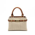 Silver & Polo Beige - Tan SP1149 Women's Handbag