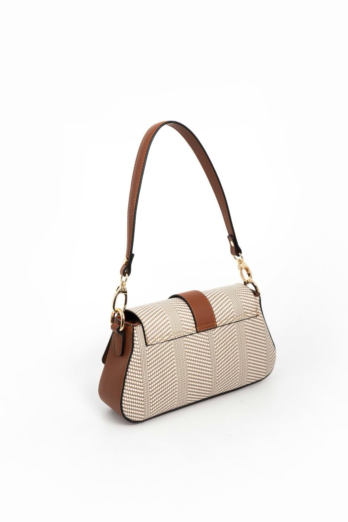 ⁦Silver & Polo -Beige SP1177 Women's Shoulder Bag⁩ - الصورة ⁦2⁩