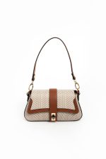 Silver & Polo -Beige SP1177 Women's Shoulder Bag
