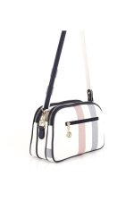 ⁦Silver & Polo White - Navy SP745 Women's Crossbody Bag⁩ - الصورة ⁦2⁩