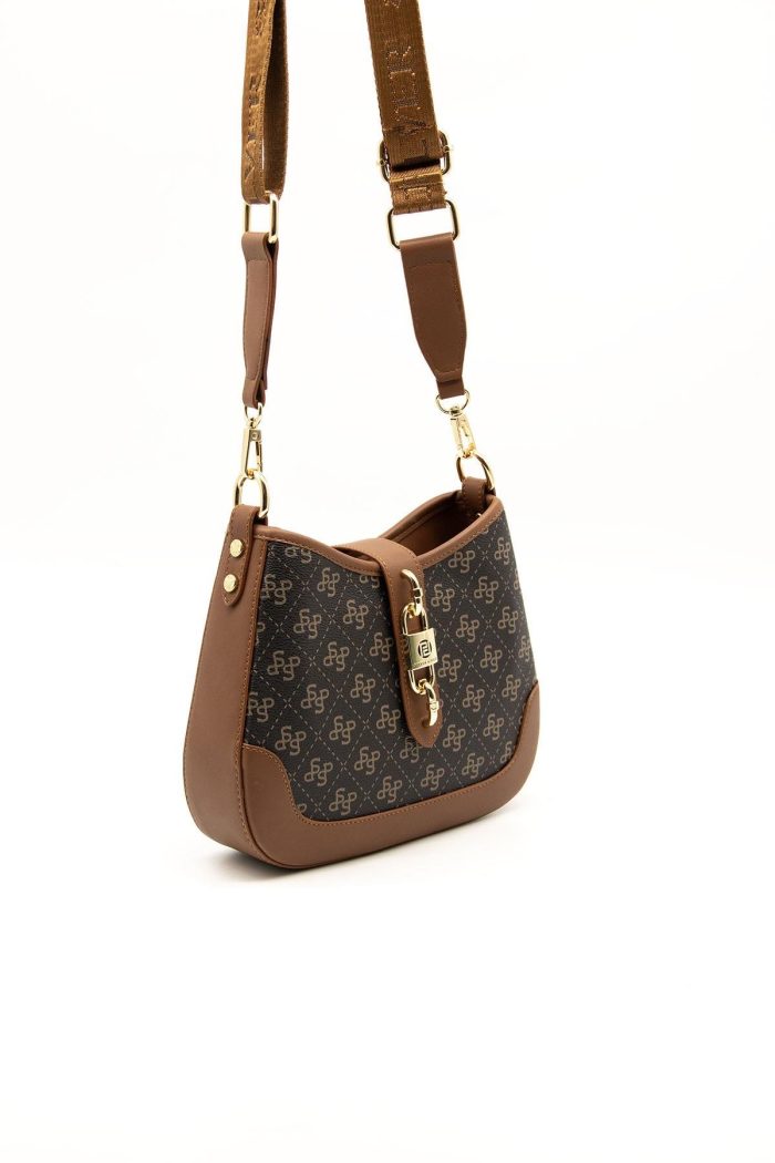 ⁦Silver&Polo Brown SP1156 Women's Crossbody Bag⁩ - الصورة ⁦2⁩