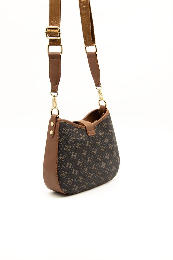 ⁦Silver&Polo Brown SP1156 Women's Crossbody Bag⁩ - الصورة ⁦4⁩