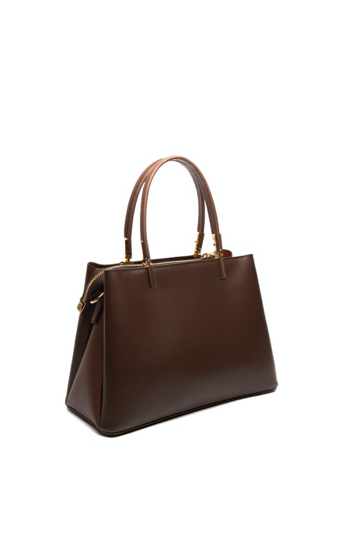⁦Silver & Polo -brown SP1098 Women's Handbag⁩ - الصورة ⁦3⁩