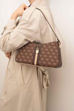 Silver&Polo Brown SP1102 Women's Shoulder Bag