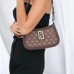 Silver & Polo Brown SP1132 Women's Crossbody Bag