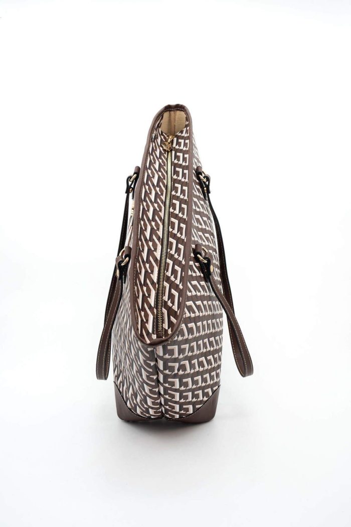 ⁦Silver & Polo Brown SP1169 Women's Shoulder Shopper Bag⁩ - الصورة ⁦3⁩