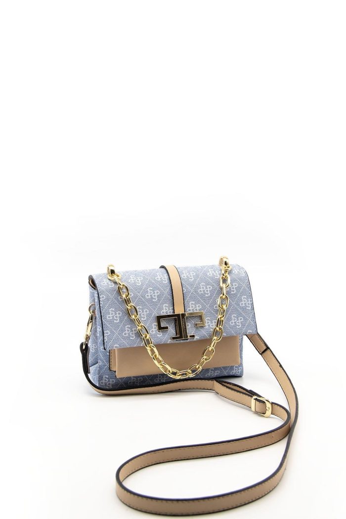 ⁦Silver & Polo Blue - beige SP1148 Women's Crossbody Bag⁩ - الصورة ⁦2⁩