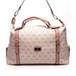 Silver & Polo- pink SP1064 Women's Travel Bag