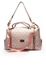 ⁦Silver & Polo- pink SP1064 Women's Travel Bag⁩ - الصورة ⁦4⁩