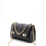 Silver & Polo Black - Black SP1139 Women's Crossbody Bag