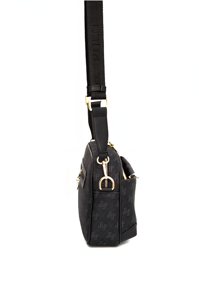 ⁦Silver&polo -Women's Crossbody Bag Black SP1094⁩ - الصورة ⁦3⁩