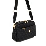 Silver&polo -Women's Crossbody Bag Black SP1094