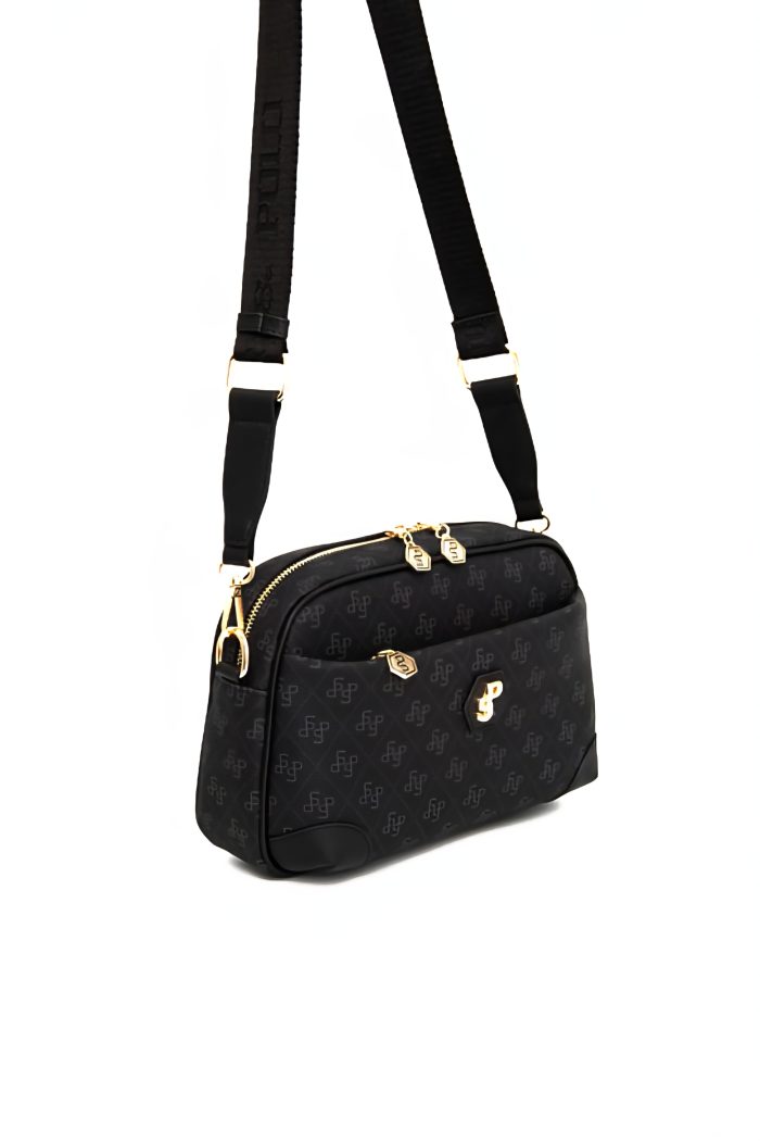 ⁦Silver&polo -Women's Crossbody Bag Black SP1094⁩ - الصورة ⁦1⁩