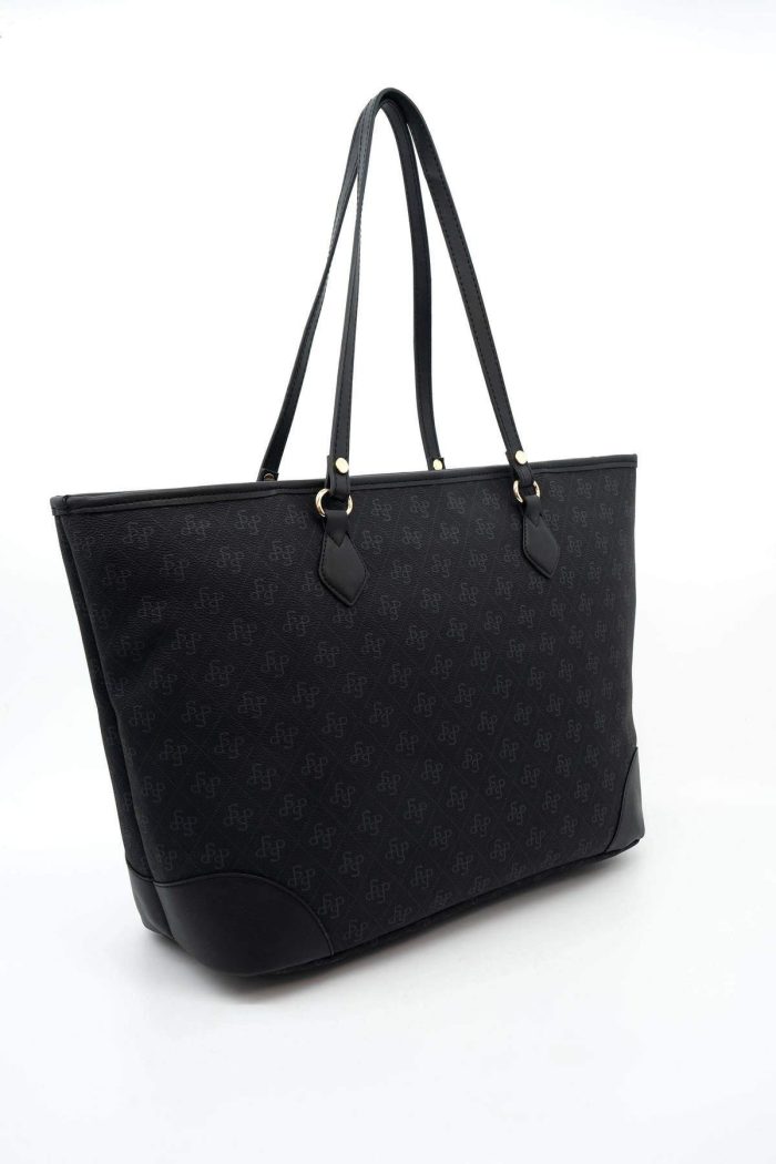 ⁦Silver&Polo Black SP1169 Women's Shoulder Shopper Bag⁩ - الصورة ⁦2⁩