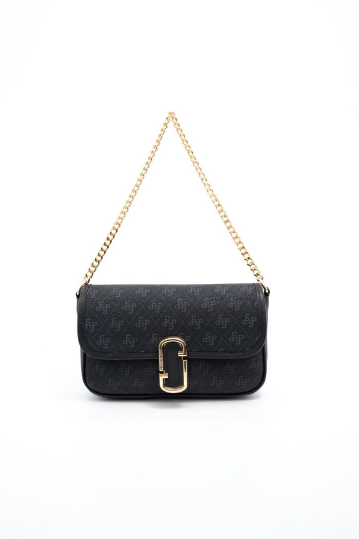 ⁦Silver & Polo Black SP1171 Women's Shoulder Bag⁩ - الصورة ⁦2⁩