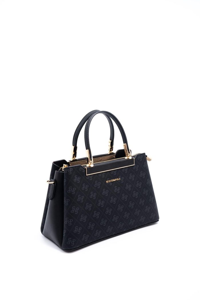 ⁦Silver & Polo Black SP913 Women's Handbag⁩ - الصورة ⁦2⁩