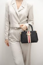 Silver & Polo Black SP987 Women's Handbag