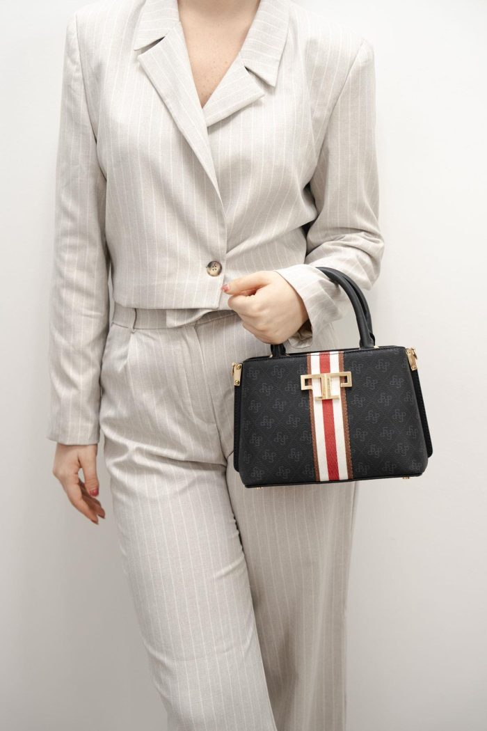 ⁦Silver & Polo Black SP987 Women's Handbag⁩ - الصورة ⁦1⁩