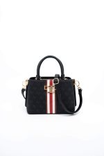 ⁦Silver & Polo Black SP987 Women's Handbag⁩ - الصورة ⁦4⁩
