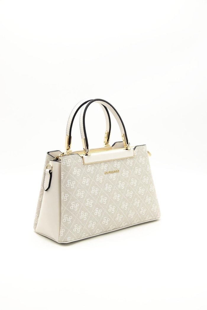 ⁦Silver&Polo Stone - Bone SP913 Women's Handbag⁩ - الصورة ⁦1⁩