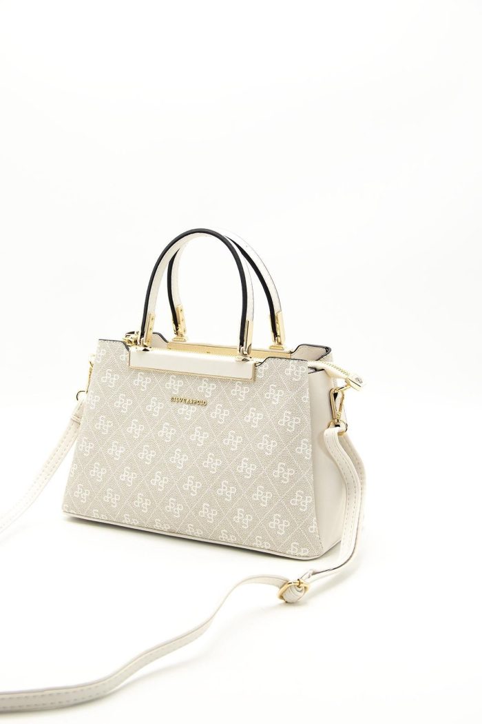 ⁦Silver&Polo Stone - Bone SP913 Women's Handbag⁩ - الصورة ⁦3⁩