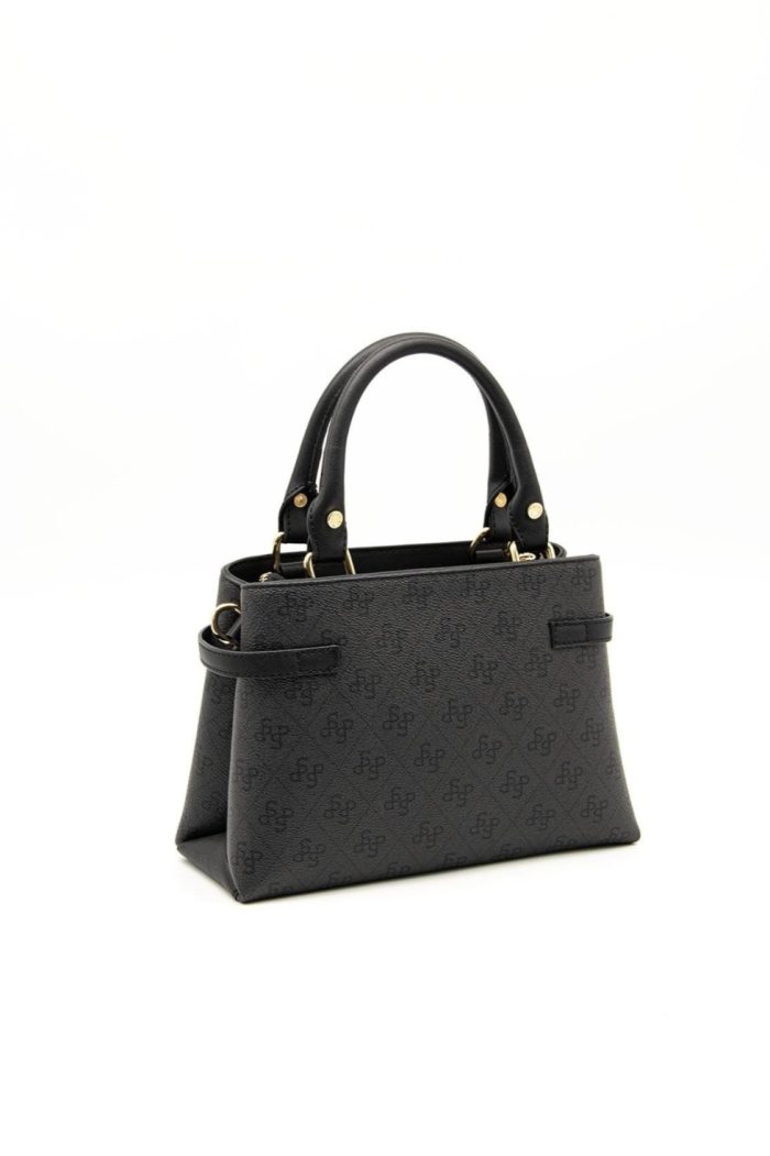 ⁦Silver & Polo Black - Black SP1149 Women's Handbag⁩ - الصورة ⁦2⁩