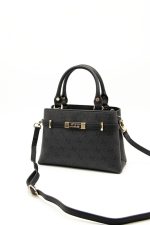 ⁦Silver & Polo Black - Black SP1149 Women's Handbag⁩ - الصورة ⁦4⁩
